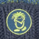 Trollkids Kids Troll Bobble Cap Bommelmütze, glow green/mystic blue/nordic blue