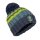 Trollkids Kids Troll Bobble Cap Bommelmütze, glow green/mystic blue/nordic blue