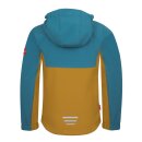 Trollkids Kids Kristiansand Jacket stormy blue/mustard  126
