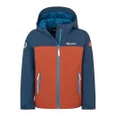 Trollkids Kids Telemark Jacket red clay/mystic blue 423