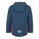 Trollkids Kids Telemark Jacket red clay/mystic blue 423