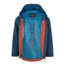 Trollkids Kids Telemark Jacket red clay/mystic blue 423