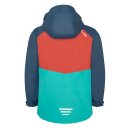 Trollkids Kids Nusfjord Jacket red clay/mystic blue/blue...
