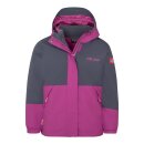 Trollkids Kids Kjerak 3in1 Jacket graphite/fresh berry 614