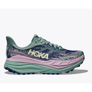 Hoka Stinson 7 Damen Laufschuhe, ROSEMARY / FRAGRANT LILAC