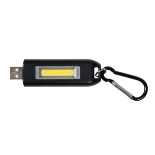 BasicNature LED Anh&auml;nger USB schwarz