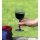 BasicNature Outdoor Weinglas schwarz 340 ml