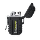 BasicNature Feuerzeug Arc USB waterproof schwarz