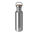 Origin Outdoors Trinkflasche Active Bambus Cap Edelstahl...