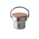 Origin Outdoors Trinkflasche Active Bambus Cap Edelstahl...